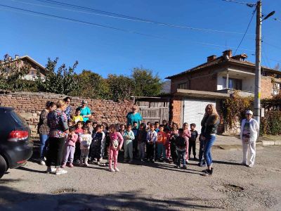 Практическо проиграване на план за евакуация при пожар- 30.10.25г. - ДГ Слънчев ден - Шивачево