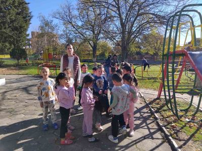 Практическо проиграване на план за евакуация при пожар- 30.10.25г. - ДГ Слънчев ден - Шивачево